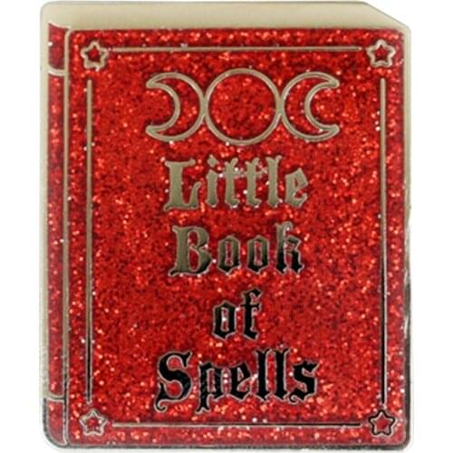 Spells Book Lapel Badge Enamel pin