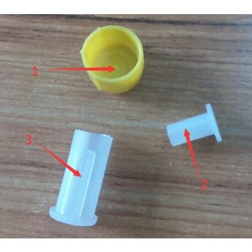 ERIKC New diesel injector spare parts Plastic Prot, Common rail injector protection cap to protect injector