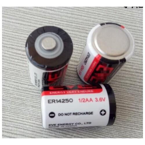 5PCS ER14250 14250 3.6V 1200mah Lithium and battery Li-ion batteries 5pcs/lot