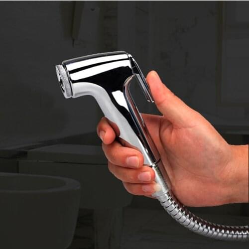 1PC Nozzle Bidet Sprayer Toilet Flushing Device Pet Bathroom Pressurization Handheld Shower Toilet Washer Bidets Accessories