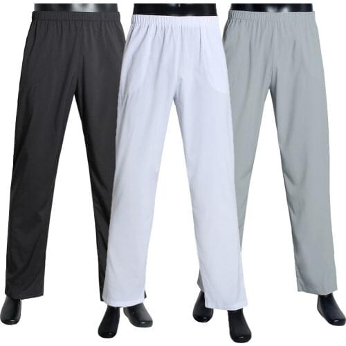 New Islamic Mens Trouser Thoub Long Pants Arabic Dishdasha Sleeping Undearwear Plus Size Jogging Bottoms Outdoor Casual Pant
