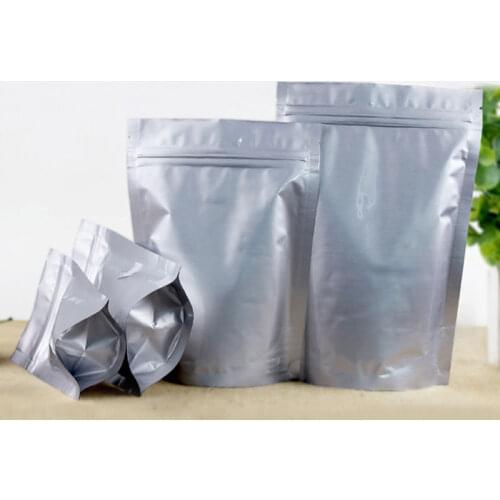 500pcs 23x35+5cm Foil Stand Up Ziplock Bags Clear Plastic Bags Pe Zip Lock Bag For Cloth/food/gift/Jewelry Packaging Display Bag