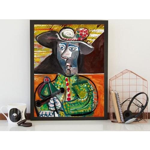 The Matador By Picasso Canvas Posters Prints Wall Art Painting Decorative Picture Modern Living Room Home Decoration Artwork HD