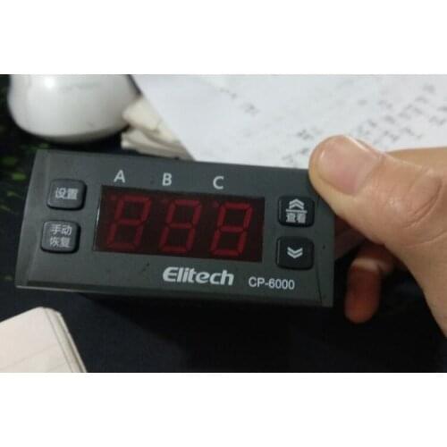 Elitech CP-6000 three-phase detection overload and overcurrent adjustable motor special phase sequence current protector