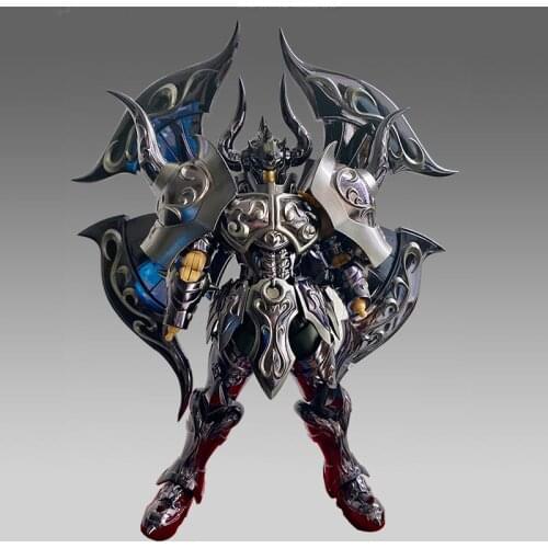 In Stock Jmodel soul of gold sog EX Aldebaran Taurus Tauro Silver/Black Saint Seiya cloth Myth Metal armor action figure toy