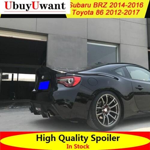 High Quality G Style Spoiler For GT 86 BRZ Rear Trunk Wing Spoiler For Subaru BRZ Toyota 86 GT86