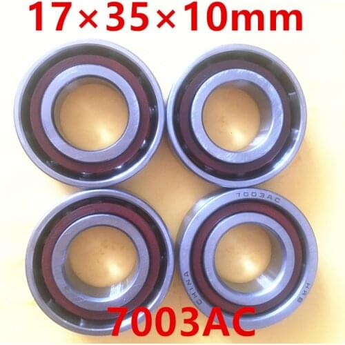 2019 Thrust Bearing 17mm Diameter Angular Contact Ball Bearings 7003 Ac 17mmx35mmx10mm,contact Angle 25,abec-1 Machine Tool