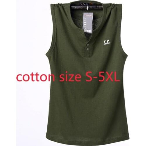 White Black Blue Green Grey Solid Color Sleeveless Vest Mens Super Large Fashion Casual Loose Cotton Comfortable Size L-5XL 6XL