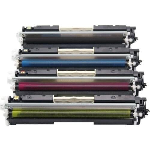 CF350A K CF351A C CF352A Y CF353A M 130A Color Toner Cartridge Compatible for HP Color LaserJet Pro MFP M176n M176 M177fw M177