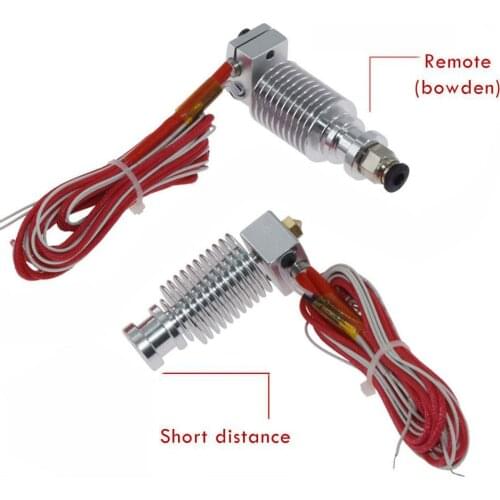 3D Printer V6 remote extrusion head extruder Thermistors Cartridge Heater 1.75mm J-HEAD hotend for E3D extruder bowden