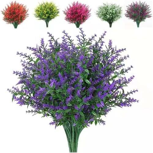 5pcs artificial 34cm lavender artificial flowers home interior decoration DIY handmade garden decoration flower arrangement
