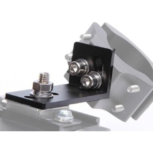 2Pcs Durable Turn Signal Mount Rotatable Easy Installation Aluminum Alloy Light Indicator Bracket Clamp for Motorcycle Accessory