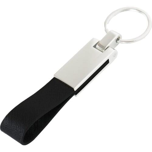 Fashion Anti-lost Car Keychain Leather Key Chain New Metal Auto Vehicle Keyring Holder Accessories Gift for Husband Keys