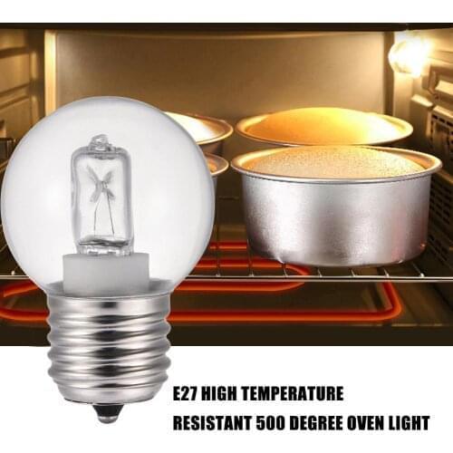 25W 40W Oven Light 110V E27 High Temperature Resistant 500℃ Safe Oven Light Bulb Oven Lamp