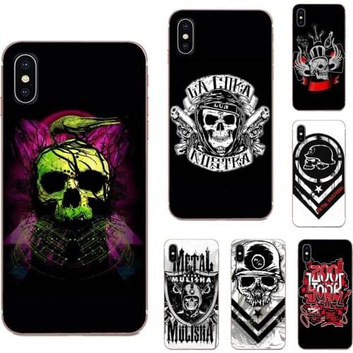 Metal Mulisha For Samsung Galaxy A51 A01 A81 S9 S8 Plus S20 S10 Plus A50 A70 A40 A71 Soft TPU Mobile Phone Case Cover