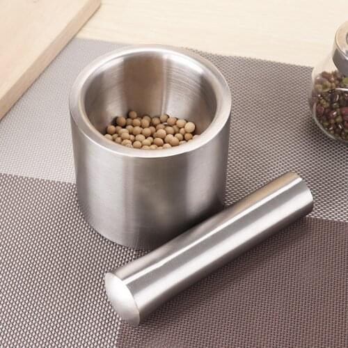 Multifunction Stainless Steel Garlic Mortar Garlic Grinder Grater Ginger Press Kitchen Accessories Garlic Chopper Crusher