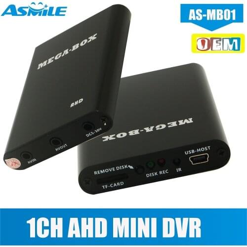 MOBILE AHD DVR 1CH MEGA BOX 720P support 1.3MP ahd kamepa OEM order acceptable