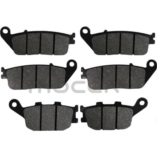 Motorcycle Front Rear Brake Pads for HONDA CB600 3 4 2004 2006 Hornet Non ABS 2000-2012