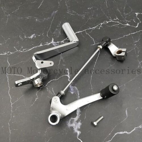 Motorcycle Rear Foot Brake Lever Foot Rests Gear Shift lever Shifter pedal Kits for Honda CB250 HORNET 250 1996-2010 97 98 99 00