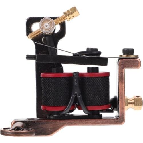 1Pc Premium Tattoos Liner Machine Secant Mist Machine Coil Machine (Bronze)