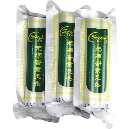 40 pcs shangguan smokeless aroma scented five years Chen Aizhu Ai section Nanyang moxibustion massage moxa stick