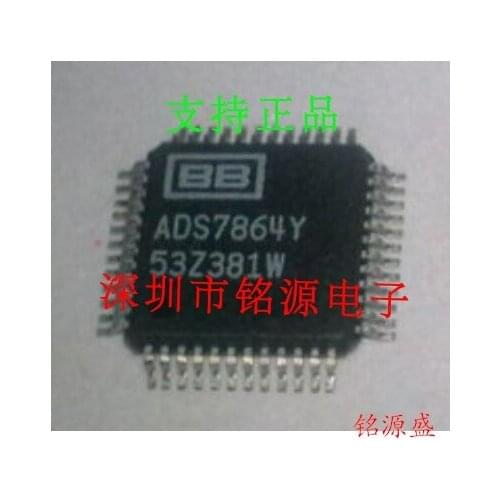 Free Shipping ADS7864YB ADS7864Y ADS7864 TQFP48