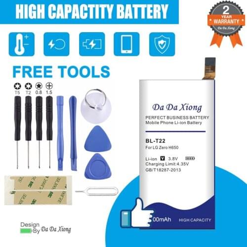 Da Da Xiong 3500mAh BL-T22 BLT22 Battery for LG Zero H650 H650E