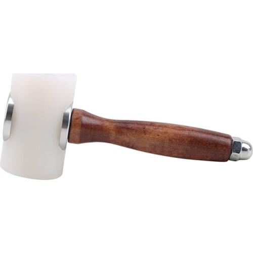 Leather Carving Craft Hammer Tool Kit Cowhide Punch Cutting Sewing DIY Tools332g Hammer Leather Punch Tools