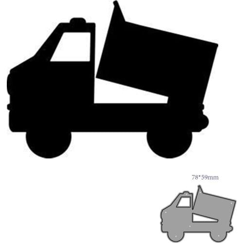 Metal Cutting Dies Cut truck Decoration Scrapbook Paper Craft Knife Mould Blade Punch Stencils