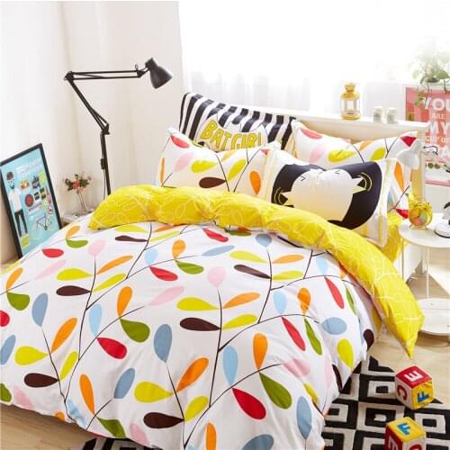 Fashion Bedding Set luxury Pink love Family Set Sheet Duvet Cover Pillowcase Full King Single Queen,bed set