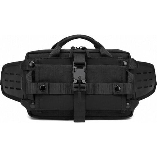 Chest bag Oxford Waist Bag Male Belt Bag Men Waterproof USB Charging Travel Purse Phone Pouch Pocket Fashion Travel Shoulder Bag
