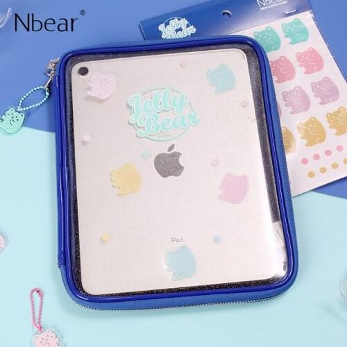 NBear Jelly Serise Ipad Pro 11 Cover Case 9.7 10.2 10.5 Inch Transparent Shockproof Organier Tablet Samsung Sleeve