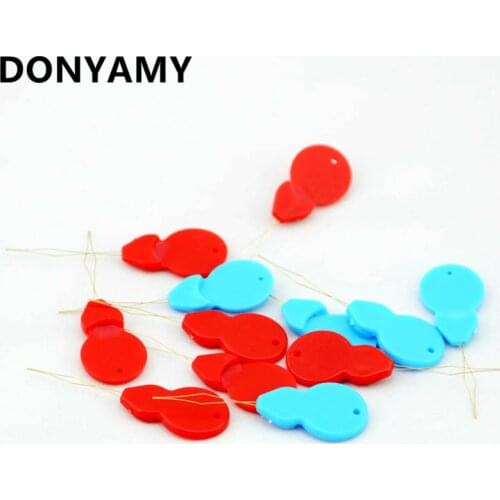 DONYAMY 10Pcs Elderly Use Needle Threader Sewing Handwork Wire Punch Tools Crafts Thread Guide Knitting Accessories