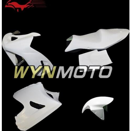 New Unpainted Fiberglass Motorcycle Fairings Carenes For ZX6R 2003 2004 03 04 Sportbike Racing Covers Cowling Hull Kits