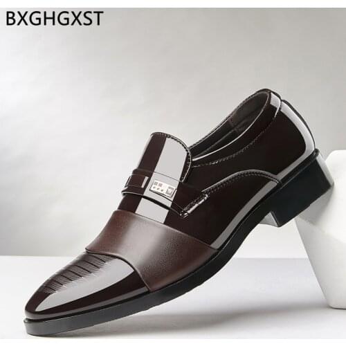 Italian Oxford Shoes for Men Pointed Toe Men Shoes Loafers Dress Shoes 2021 Luxury Designer Zapatos De Hombre Schuhe Herren