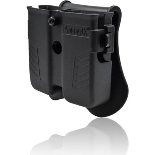 Multi-fit Universal General Magazine Pouch Fits 9mm, 40' or 45' Caliber Single and Double Stacks Handgun Magazines