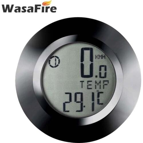 Bicycle Speedometer Wireless Stopwatch 18 Function Bike Computer Luminous Waterproof Cycling Odometer with Extension Holder