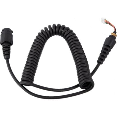 10pin Mic Microphone Replacement Cable Wire RMN5052A For Motorola Radio M8268 M8220 XPR4300 XPR4550