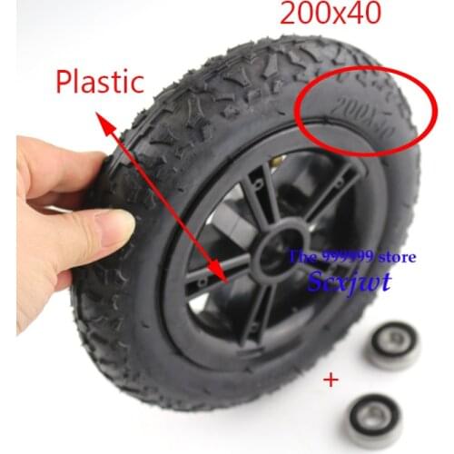 200X40 8 inch WHEEL RIM WITH INNER TIRE folding bicycle tyre rubber tyre scooter car motorcycle accessories babys car