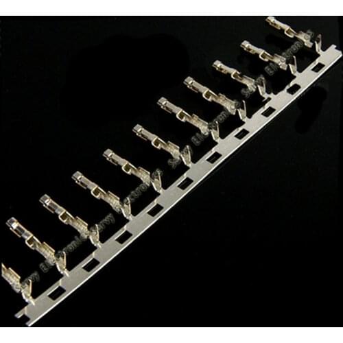 500Pcs Dupont Jumper Wire Cable Housing Female Pin Contor Terminal 2.54mm NEW