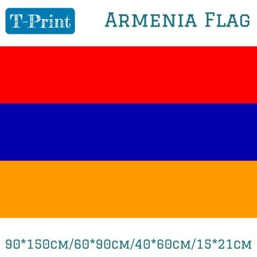 90*150cm/60*90cm/40*60cm/15*21cm Armenia flag For World Cup National Day Sports games Sports meeting Gift