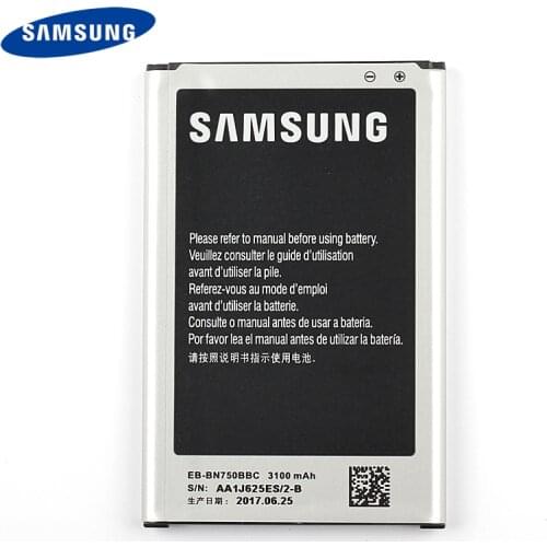 Samsung Original Replacement Phone Battery EB-BN750BBC For Samsung Galaxy NOTE 3 Mini N7506V N7508V N7505 note3 Lite 3100mAh