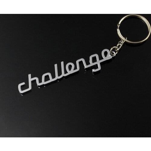 Challenge logo Car Keychain For Ferrari F355 Challenge Tuning Limited Edition Racing Key Ring Auto Pendant brelok llavero