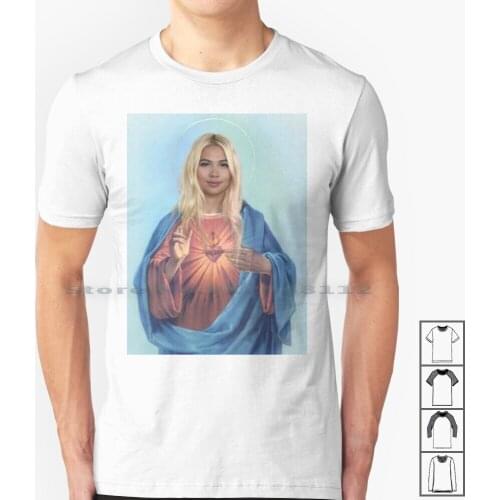 Lesbian Jesus T Shirt 100% Cotton Hayley Kiyoko Hayley Sapphic Famous Celebrity Artist Girls Womens Lady Music Photoshoot Lgbtq