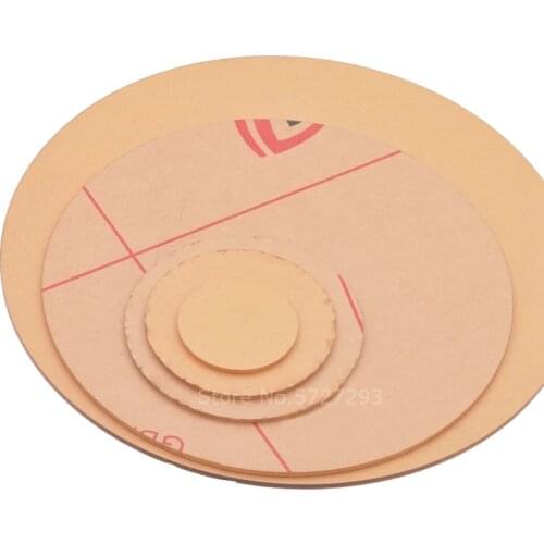Thickness 4mm Round Acrylic Disc Organic Glass Transparent Clay Pottery Sculpture Tool Panel Workbench Pressure Plate DIY Craft