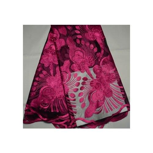 Latest african laces 2020 african lace fabric high quality french lace fabric with stones 5yards net african fabric YLL2818