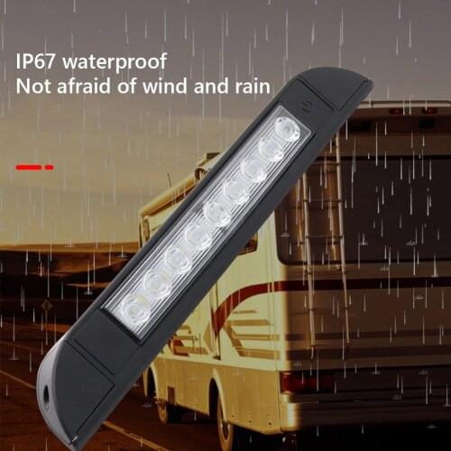 Ceiling Light LED RV Yacht Touch Switch Light Bar Motorhome Camper Awning Lamp Outdoor Personal Car Parts Decoration