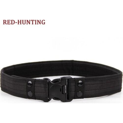 Army Fans Swat 2" Web Duty Belt Military Trousers Belt Paintball Airsoft Utility Belt for Men Free Shipping