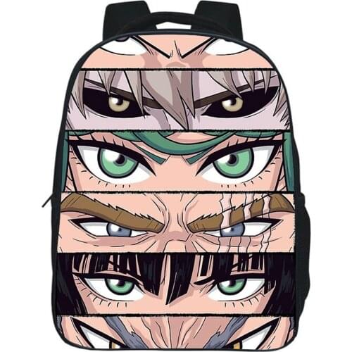 One Punch Man Backpack Children Bag Saitama Sensei Backpacks Boys Girls Bags Cartoon Bookbag Casual Daypacks Kids Small Rucksack