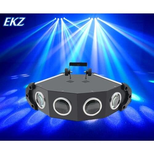 Stage lighting LED four-eye beam light bar party nightclub colorful revolving light flash pattern effect light